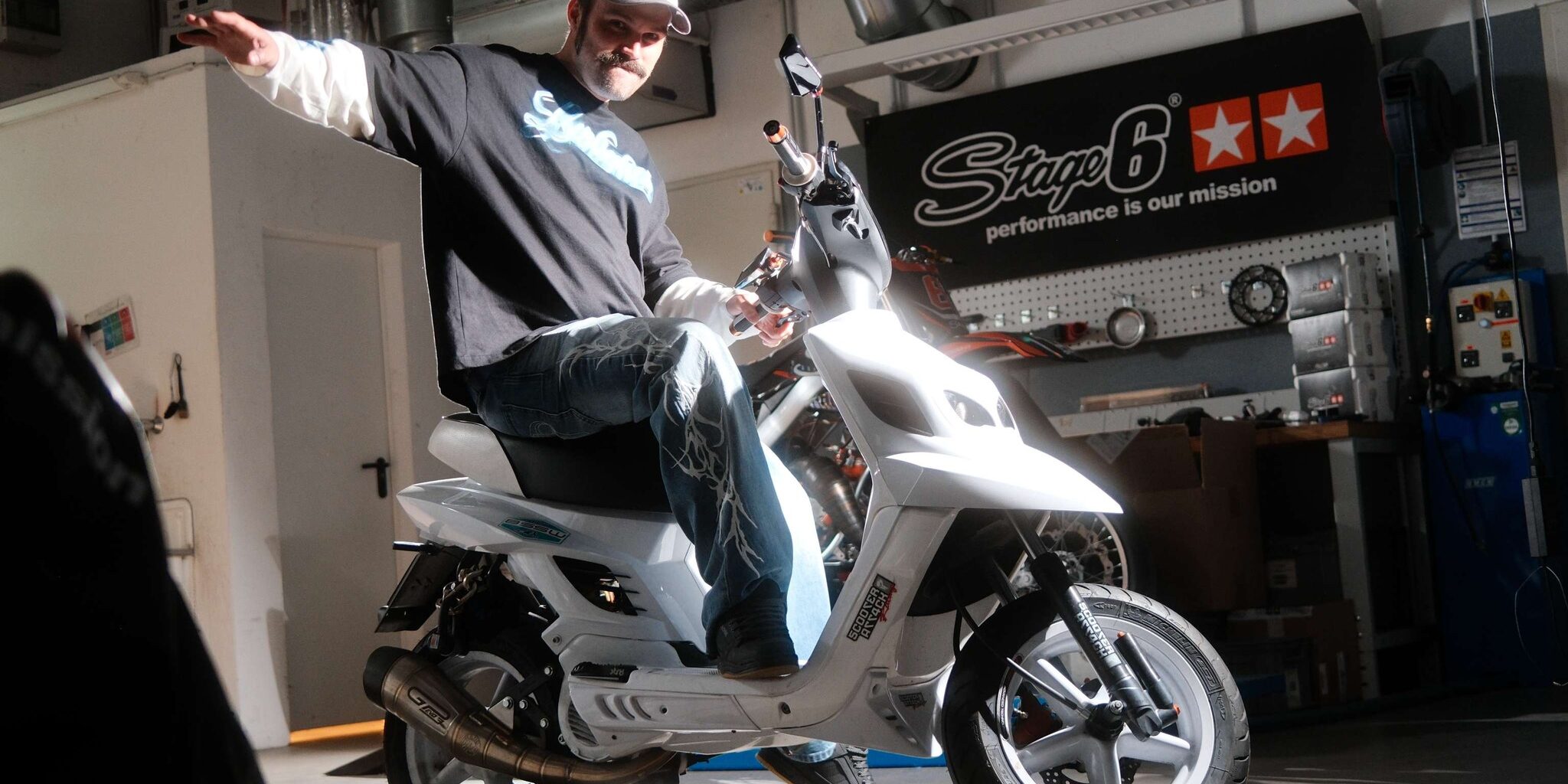 mbk booster scooter-attack