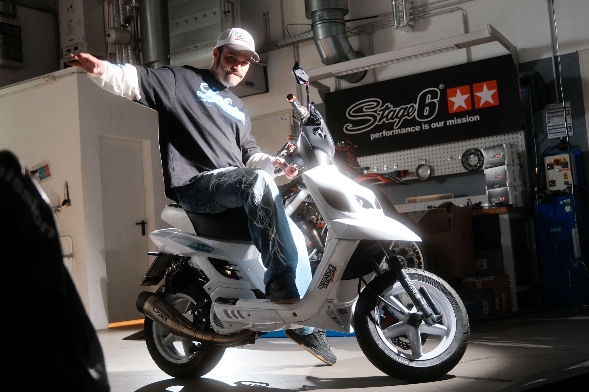 mbk booster scooter-attack
